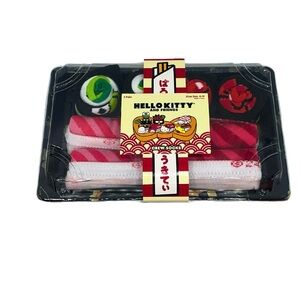 Hello Kitty and Friends Red and White Crew Socks